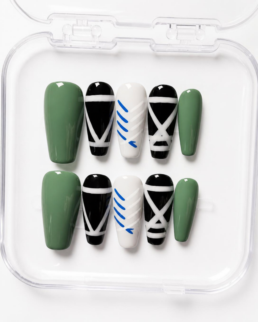Wings of Freedom press-on nails